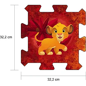 Trefl – Puzzle din spumă Disney Regele Leu (8 piese)
