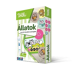 Tolki interaktív memóriajáték - Állatok (toll nélkül) 