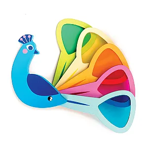 Tender Leaf Peacock Colors – jucărie educativă cu culori