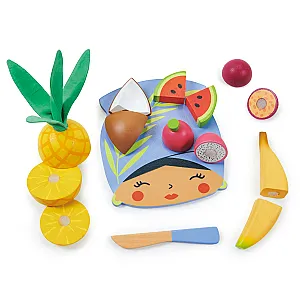Tender Leaf – set de tăiat fructe din lemn