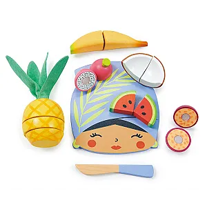 Tender Leaf – set de tăiat fructe din lemn