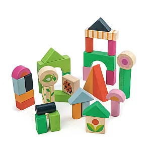 Tender Leaf Courtyard Blocks set de construcție