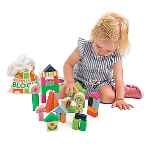 Tender Leaf Courtyard Blocks set de construcție