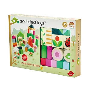 Tender Leaf Courtyard Blocks set de construcție