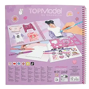 TOPModel T-Shirt Designer – carte de colorat pentru design tricouri 1-13585