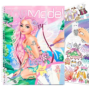 TOPModel Fantasy carte de colorat 1-12147