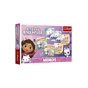 Trefl Joc de memorie Gabby's Dollhouse