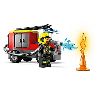 LEGO® CITY 60375 - Stație de pompieri și autospecială