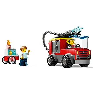 LEGO® CITY 60375 - Stație de pompieri și autospecială