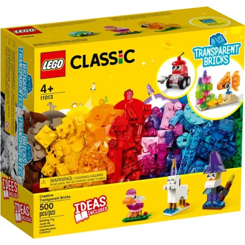 LEGO® CLASSIC 11013 –  Kreatív átlátszó elemek