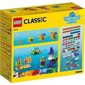 LEGO® CLASSIC 11013 –  Kreatív átlátszó elemek