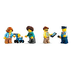 LEGO® CITY 60407 - Autobuz turistic roșu cu etaj 