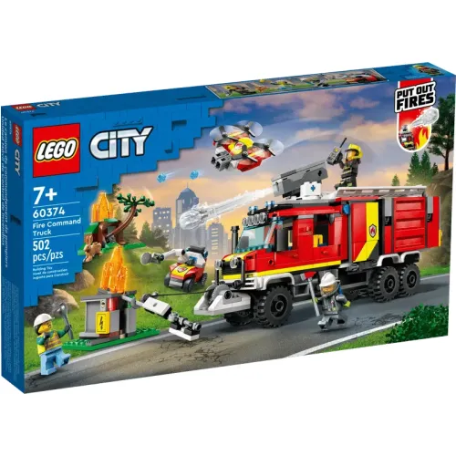 LEGO® City 60374 – Tűzvédelmi teherautó