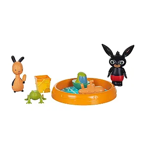 Bing set de joacă piscină cu figurine Bing și Flop