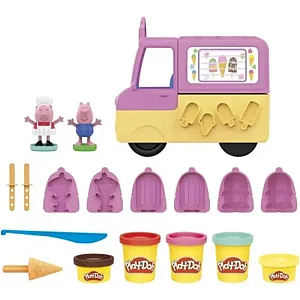 Play-Doh Set camion de înghețată Peppa Pig 