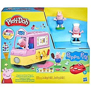 Play-Doh Set camion de înghețată Peppa Pig 