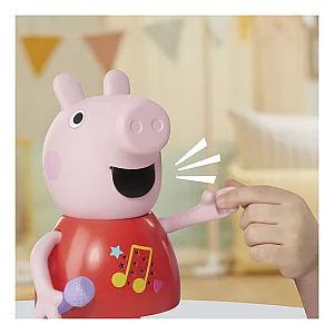 Hasbro Figurină Peppa Pig, cântă și vorbește (engleză)