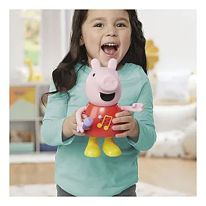 Hasbro Figurină Peppa Pig, cântă și vorbește (engleză)