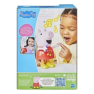 Hasbro Figurină Peppa Pig, cântă și vorbește (engleză)