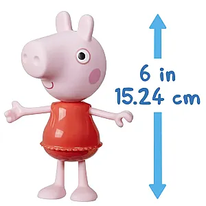 Hasbro Peppa malac öltöztethető figura, 15 cm