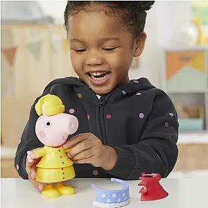 Hasbro Peppa malac öltöztethető figura, 15 cm