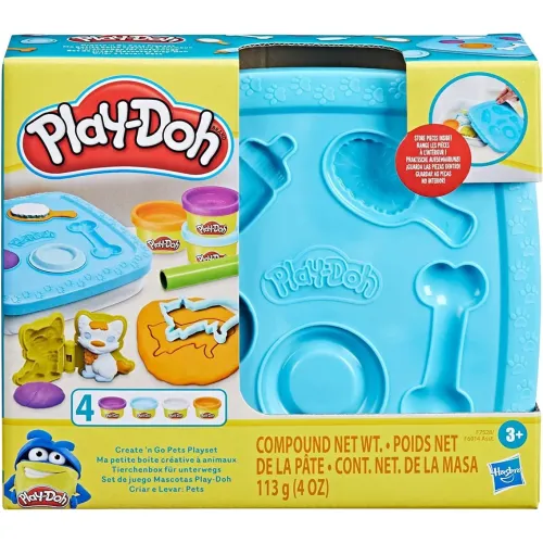 Play-Doh Alkoss és vidd magaddal gyurmaszett - háziállatok