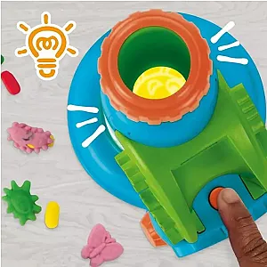 Play-Doh Világító mikroszkóp gyurmaszett