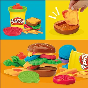 Play-Doh Grill Fun Playset – 12 részes kreatív grillkészlet