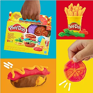 Play-Doh Grill Fun Playset – 12 részes kreatív grillkészlet