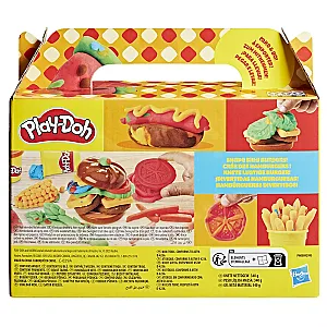 Play-Doh Grill Fun Playset – 12 részes kreatív grillkészlet