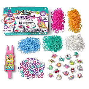 Rainbow Loom set Cutie Club pentru brățări