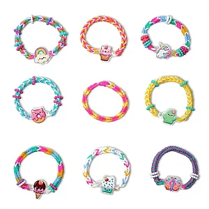 Rainbow Loom set Cutie Club pentru brățări