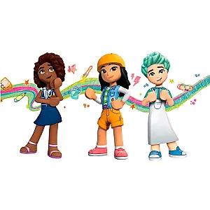 LEGO® Friends 41728 - Cafenea în centrul Heartlake