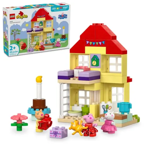 LEGO® DUPLO® 10433 - Casa aniversară a lui Peppa Pig