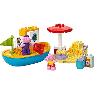 LEGO® DUPLO® 10432 - Excursie cu barca a Purcelușei Peppa