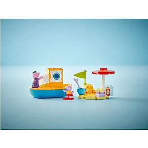 LEGO® DUPLO® 10432 - Excursie cu barca a Purcelușei Peppa