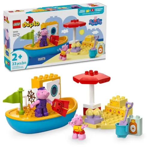 LEGO® DUPLO® 10432 - Excursie cu barca a Purcelușei Peppa
