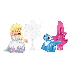 LEGO® DUPLO® 10418 Elsa și Bruni în pădurea fermecată
