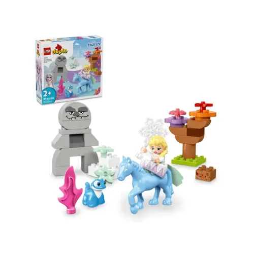LEGO® DUPLO® 10418 Elsa și Bruni în pădurea fermecată