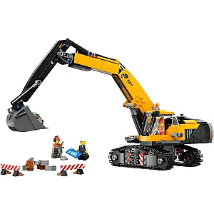 LEGO® City 60420 – Excavator galben de construcții 