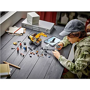 LEGO® City 60420 – Excavator galben de construcții 