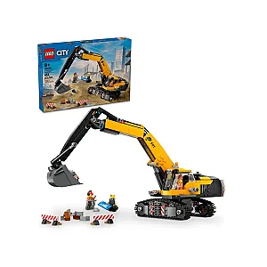 LEGO® City 60420 – Excavator galben de construcții 