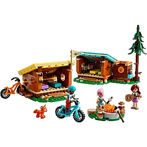 LEGO® Friends 42624 – Kényelmes faházak a kalandtáborban 