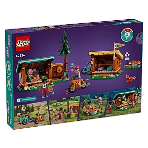 LEGO® Friends 42624 – Kényelmes faházak a kalandtáborban 