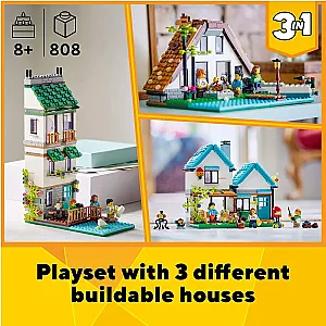 LEGO Creator 3 în 1 31139 – Casă confortabilă