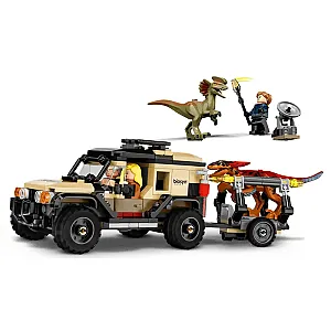LEGO® Jurassic World 76951 – Transport de Pyroraptor și Dilophosaurus