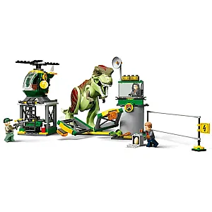 LEGO® Jurassic World 76944 – Evadarea dinozaurului T. rex