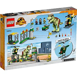 LEGO® Jurassic World 76944 – Evadarea dinozaurului T. rex