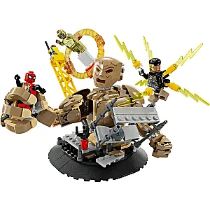 LEGO® Marvel 76280 – Omul Păianjen vs Sandman: Bătălia finală