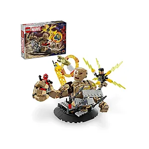 LEGO® Marvel 76280 – Omul Păianjen vs Sandman: Bătălia finală